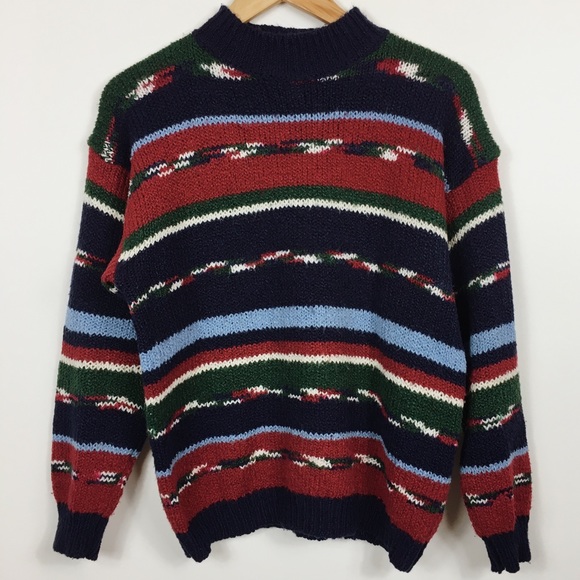 Victoria Jones Woman Sweaters - Vintage Victoria Jones Petite Mock Neck Sweater